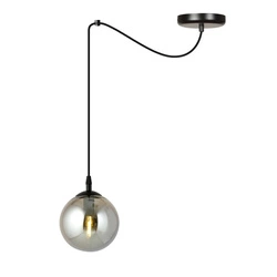 Lampa wisząca Emibig GIGI 1 BL GRAFIT 937/1