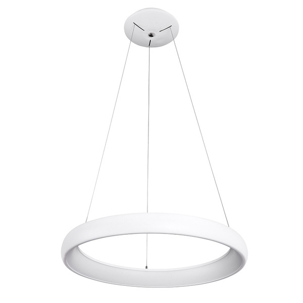 Lampa wisząca Alessia śr. 61cm 50W LED barwa ciepła 3000K | biały