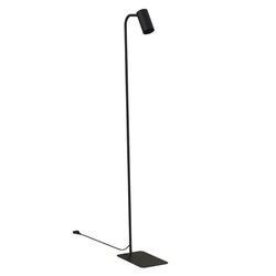 Lampa podłogowa stojąca MONO 120cm 10W GU10 | czarny 7707