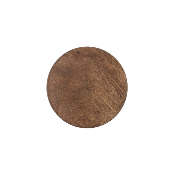 Kinkiet RING TIMBER LED S śr. 15cm 7W barwa ciepła 3000K | ciemne drewno