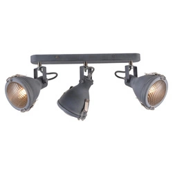 Lampa sufitowa CRODO listwa 93-71125 3xE14 szara