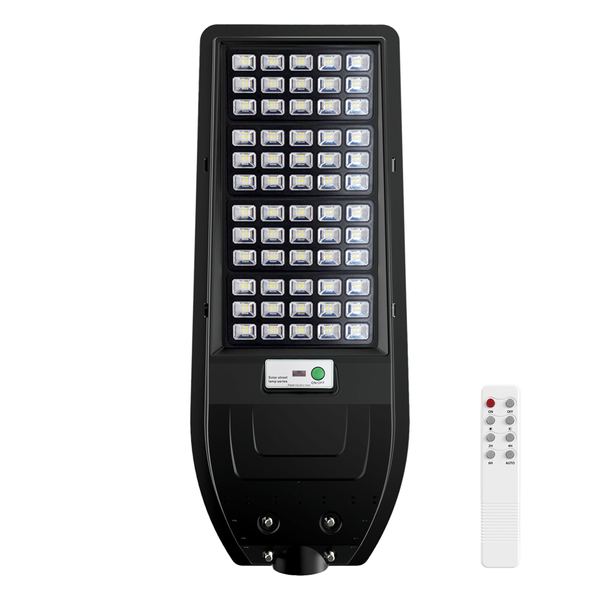 Latarnia solarna Via, czarna, 150W LED, barwa zimna 6000K, 1800lm, EKO9095