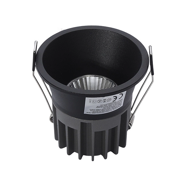 Oprawa wpuszczana PZE-921 IP44 6W 3000K czarny