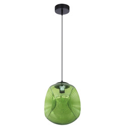 Lampa wisząca CLUB 31-51226 zielona 1x60W E27