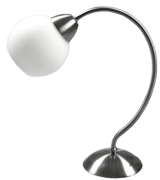 Lampa stołowa/nocna TOBAGO 41-68927 satynowa z mlecznym kloszem 1x40W E14