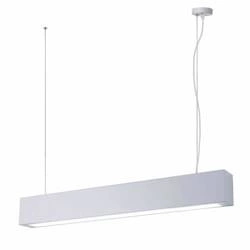 Lampa wisząca średnia IBROS 18W 3000K IP20 dł. 63cm | biała