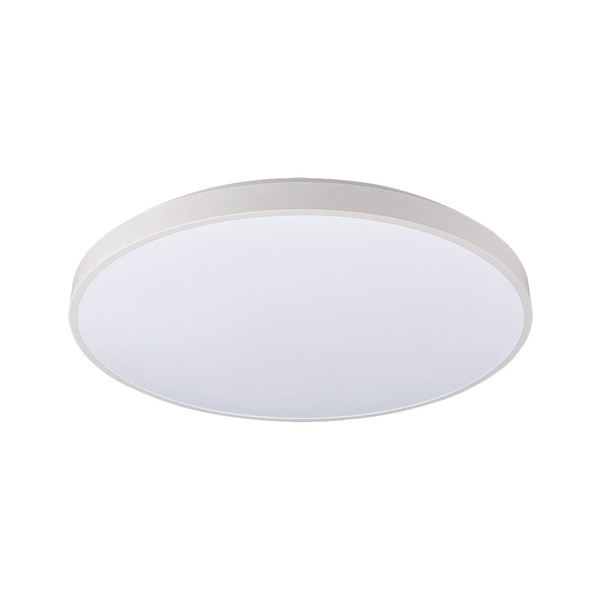 Plafon AGNES ROUND LED PRO 49cm 32W barwa ciepła 3000K IP44 | biały