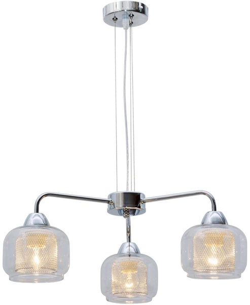 Lampa wisząca RAY 33-67074 chromowa 3x40W E14