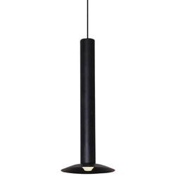 Lampa wisząca HAT, czarna, 1x5W LED, barwa ciepła 3000K