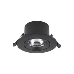 Lampa wpuszczana EGINA LED szer. 9cm 5W barwa neutralna 4000K | czarny 10550