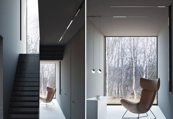 Oprawa LINE LED 20cm 9W barwa ciepła 3000K do szyn magnetycznych | czarny 10143