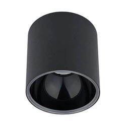 Lampa sufitowa plafon HALO LED | czarna 8196