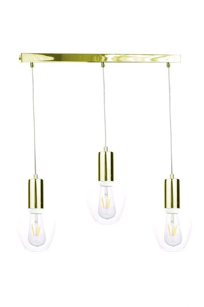 Lampa wisząca 3xE27 VERRE GOLD