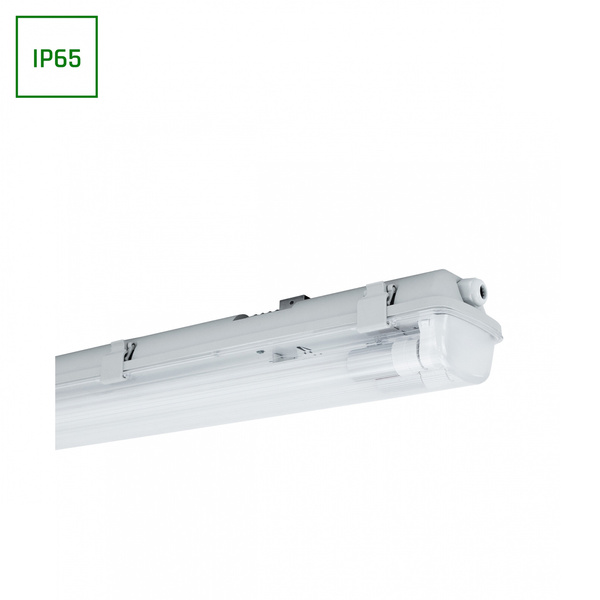 LIMEA LED TUBE  HERMETYK G13 2X120 250V IP65  1320x100x85 MM SZARY H