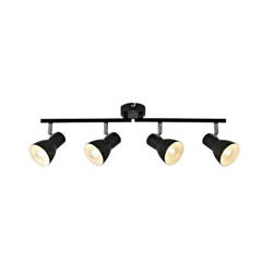 Lampa sufitowa reflektor RIADO 60cm 4xE14 | czarny