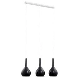 Lampa nad stół listwa VETRO Black III