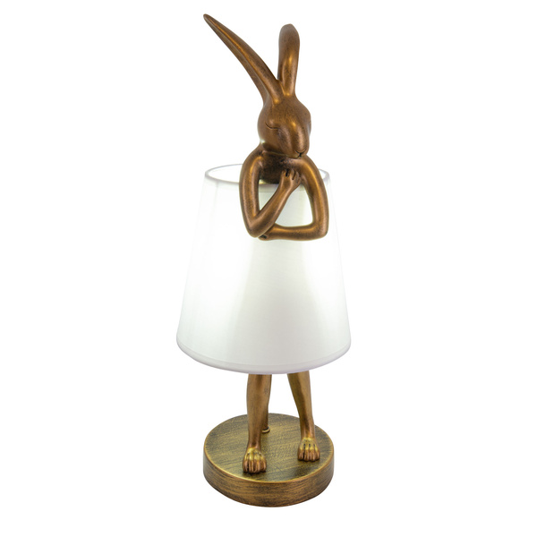 Lampa Biurkowa Zajączek Haas S Złoty TL0107-S