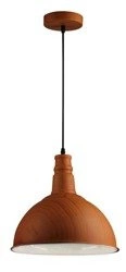 BARN LAMPA WISZĄCA 30 CZASZA 1X60W E27 BRĄZOWY