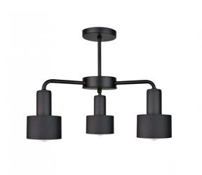 Lampa sufitowa 3xE27 LUCE BLACK