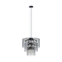 MD3523-14L-EBCN NIRA LAMPA WISZĄCA CZARNA/BLACK