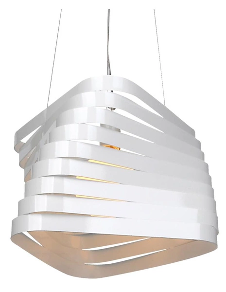 Lampa wisząca BIZO 31-21581 biała 1x60W E27