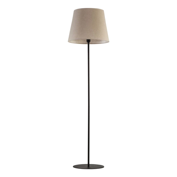 Stylowa lampa stojąca CHICAGO E27 60W wys. 150cm | beżowy