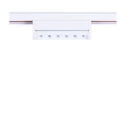 LOONARI regulowany reflektor na szynę 48V MultiLINE DOTS WALL WASHER L