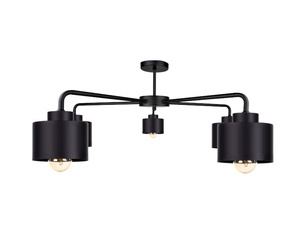 Lampa sufitowa 5xE27 SIMPLY BLACK