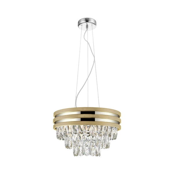 P0525-04A-F4V6 NAICA LAMPA WISZĄCA ZŁOTA/GOLD