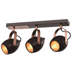 Lampa sufitowa ANICA, 93-82589, czarny/miedziany, 3x40W E14