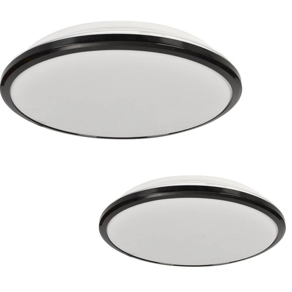 Plafon TERMA BLACK 18W LED Ø280 mm ML6402