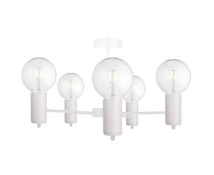 Lampa sufitowa 5xE27 ARDE WHITE