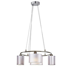 BAN LAMPA WISZĄCA 4X40W E14 CHROM