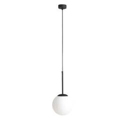 Lampa wisząca BOSSO MINI 1087XS1, 20 cm, czarna, 1x60W E27