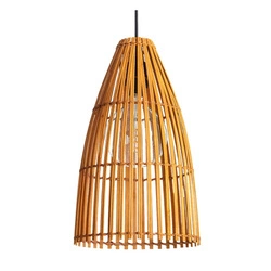 Lampa Wisząca Boho Bambusowa Abruzzo Emilia E27 30cm