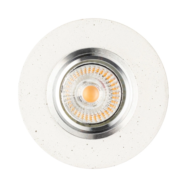 Vitar Round Lampa Sufitowa Incl.1xLED GU10 6W Biały/Chrom 2511137