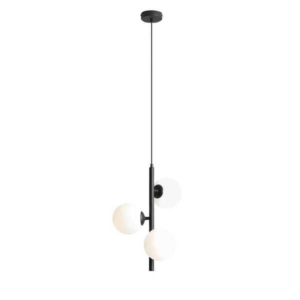 LAMPA WISZĄCA FIN 3 BLACK S