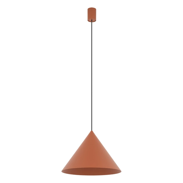 Lampa wisząca ZENITH M wys.130cm szer.35cm GU10 IP20 | Terracotta 11486