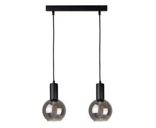 Lampa wisząca 2xE27 SUPRA BLACK