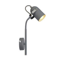 Lampa ścienna GRAY na wysięgniku 91-66527 szara 1x40W E14