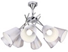 Lampa sufitowa VOX 38-70647 chromowa 8x40W E14 z regulacją położenia abażurów