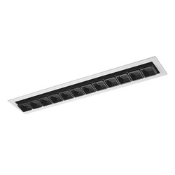 Oprawa wpuszczana sufitowa HARPER 40,4cm 24W LED ciepła biel 3000K | czarny/biały