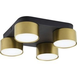 Nowoczesna lampa sufitowa SPACE GOLD 6143 4xGX53