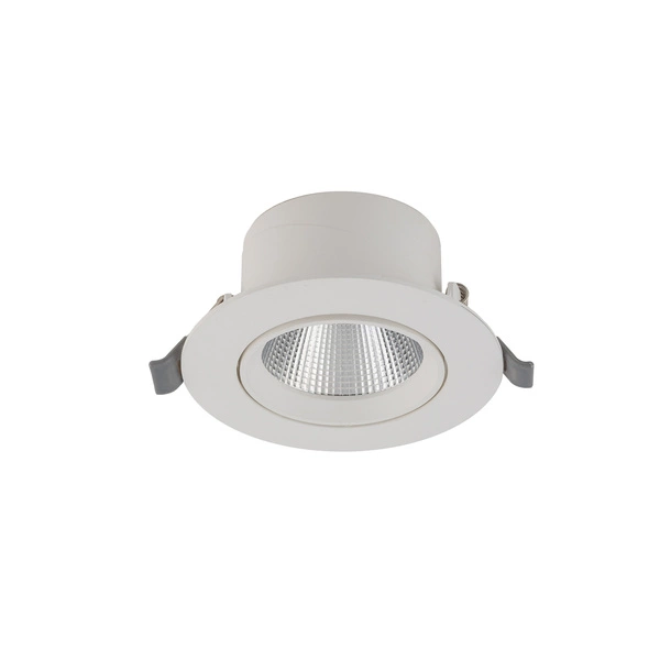 Lampa podtynkowa EGINA LED szer. 11cm 10W barwa ciepła 3000K | biały 10551