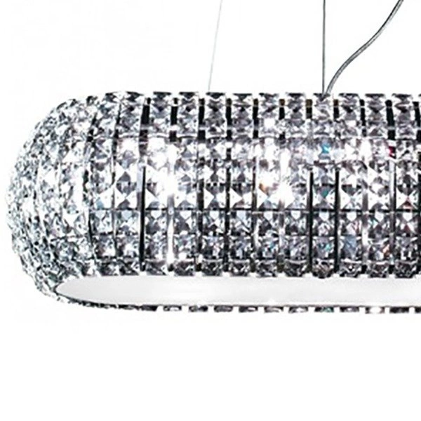 Kryształowa lampa do jadalni ANTARCTICA szer.72cm