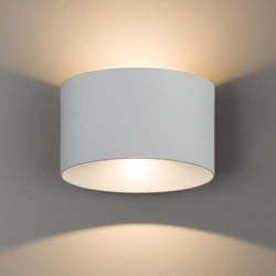 Kinkiet ELLIPSES LED 17cm 2x5W | biały