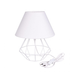 Lampka nocna 1xE27 PATI WHITE/WHITE II