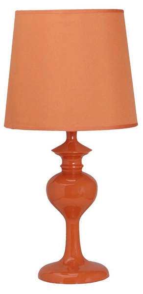 Lampa stołowa/nocna BERKANE 41-11718 pomarańczowa 1x40W E14