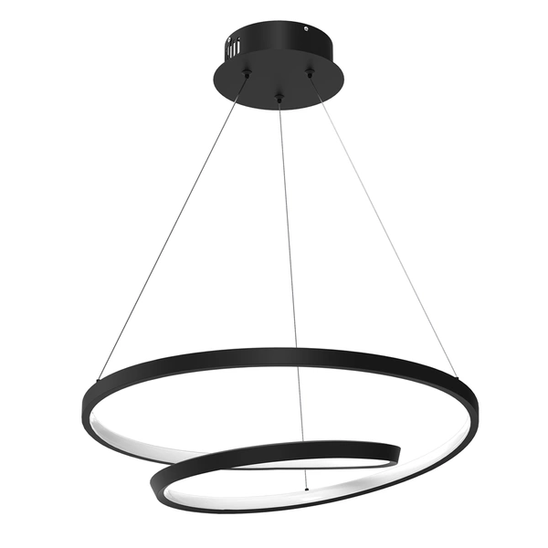 Lampa wisząca LUCERO, ML7948, czarna, 48W LED, barwa neutralna 4000K