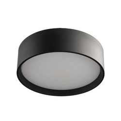 Lampa sufitowa HUDSON, czarna, 24W LED, barwa ciepła 3000K